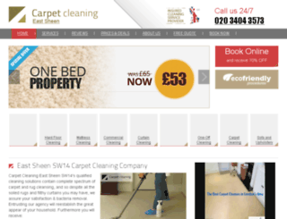 carpetcleaning-eastsheen.co.uk screenshot