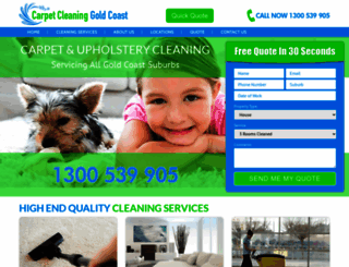 carpetcleaning-goldcoast.com.au screenshot
