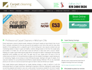 carpetcleaning-mitcham.co.uk screenshot