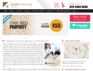 carpetcleaning-southwark.co.uk screenshot