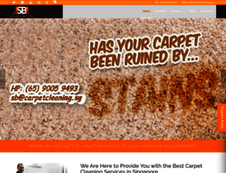 carpetcleaning.sg screenshot