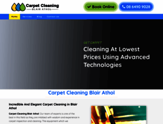 carpetcleaningblairathol.com.au screenshot