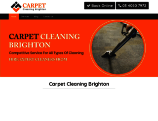 carpetcleaningbrighton.net.au screenshot