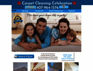 carpetcleaningcelebration.com screenshot