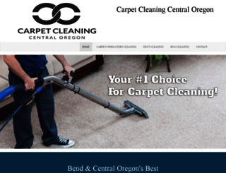 carpetcleaningcentraloregon.com screenshot