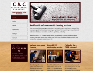 carpetcleaningcitruscounty.com screenshot