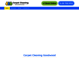 carpetcleaninggoodwood.com.au screenshot