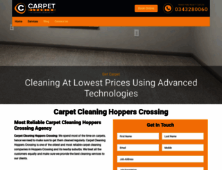 carpetcleaninghopperscrossing.net.au screenshot