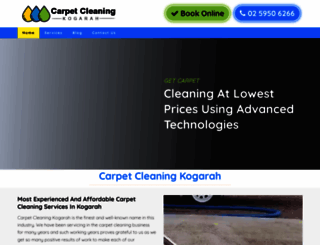 carpetcleaningkogarah.com.au screenshot