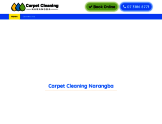 carpetcleaningnarangba.com.au screenshot