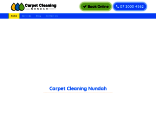 carpetcleaningnundah.com.au screenshot