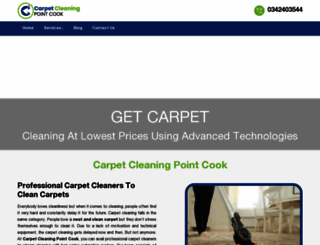 carpetcleaningpointcook.net.au screenshot