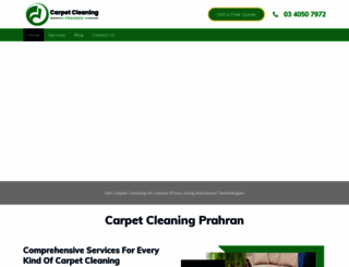 carpetcleaningprahran.com.au screenshot