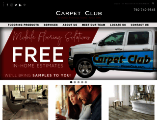 carpetclub.com screenshot