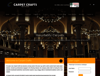 carpetcrafts.ae screenshot