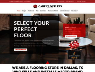 carpetoutlets.net screenshot