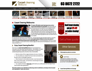 carpets-cleaning-melbourne.com screenshot