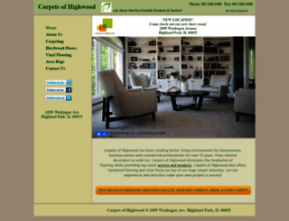 carpetsofhighwood.com screenshot