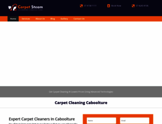 carpetsteamcleaningcaboolture.com.au screenshot