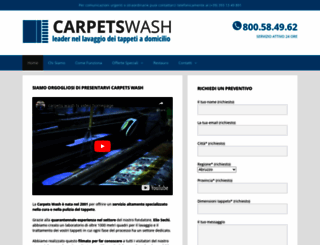 carpetswash.it screenshot