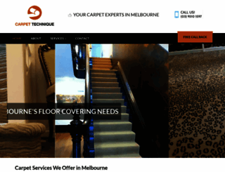 carpettechnique.com.au screenshot
