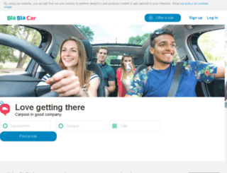 carpooling.co.uk screenshot