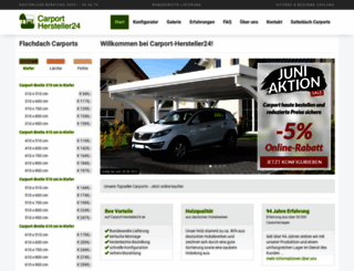 carport-hersteller24.de screenshot