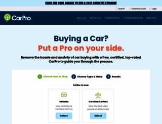 carpro.com screenshot