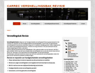 carrec-versnellingsbak-revisie.nl screenshot