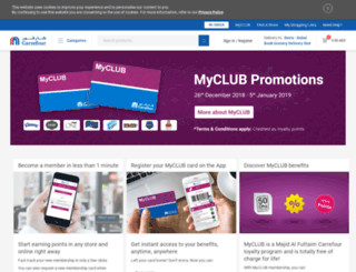 carrefourmyclub.com screenshot