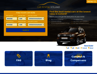 carrentaliceland.com screenshot