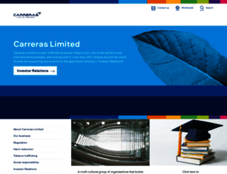 carrerasltd.com screenshot