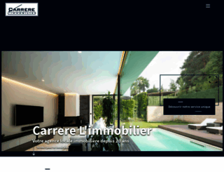 carrerelimmobilier.com screenshot