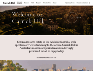 carrickhill.sa.gov.au screenshot