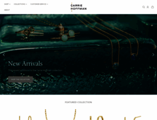 carriehoffmanjewelry.com screenshot