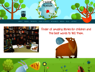 carriepearsonbooks.com screenshot