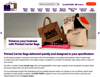 carrierbags.co.uk screenshot