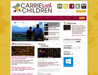carriewithchildren.com screenshot