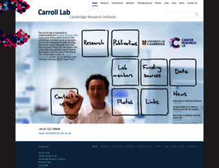 carroll-lab.org.uk screenshot