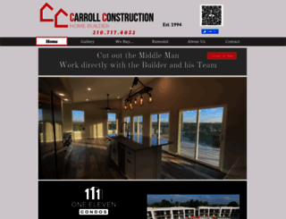 carrollconstruction.build screenshot