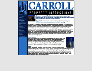 carrollpropertyinspections.com screenshot