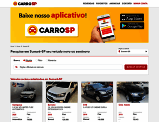 carrosumare.com.br screenshot