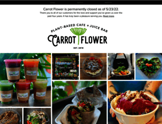 carrotflowerjp.com screenshot