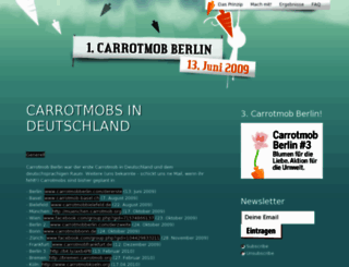 carrotmob.de screenshot