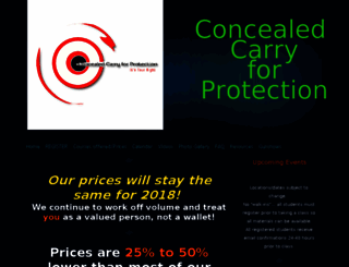 carryconcealedforprotection.webs.com screenshot