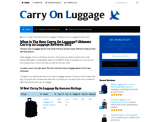 carryonluggage.info screenshot