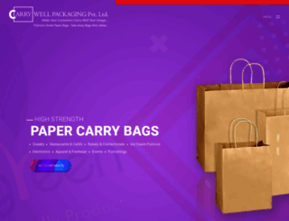 carrywellpackaging.com screenshot