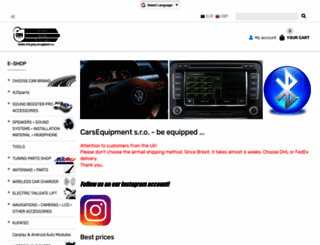 cars-equipment.com screenshot