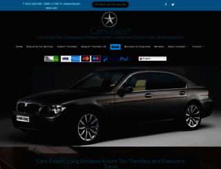 cars-exec.com screenshot