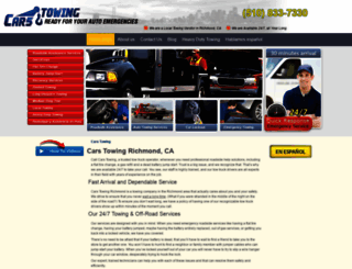 cars-towing.com screenshot